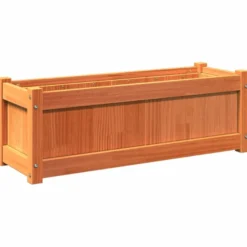 Ulkokukkalaatikko vahanruskea 90x31x31 cm, mänty