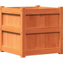 Ulkokukkalaatikot, vahanruskea, mänty, 2 kpl