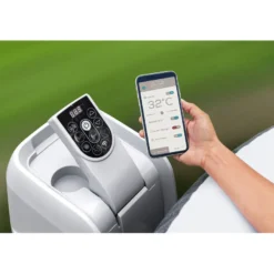 Ulkoporeallas Bestway Lay-Z-Spa Cabo Smart Hydrojet 6, 4-6 henkilöä, 144 suutinta