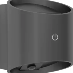 Ulkoseinävalaisin Eglo LED Tressanti oval musta