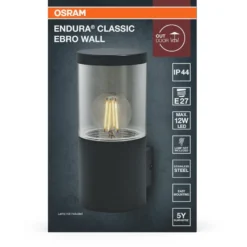 Ulkoseinävalaisin Osram Endura Classic Ebro E27