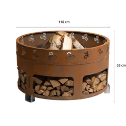 Ulkotulisija GrillSymbol Antigo, Ø116cm