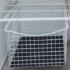 Ulosvedettävä lankakori Norscan Roller Wall System, M60, 330mm, valkoinen