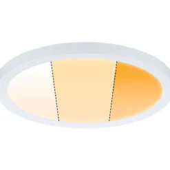 Upotettava LED-paneeli Paulmann VariFit Areo, IP44, Ø17.5cm, 13W, säädettävä värilämpötila, eri värejä