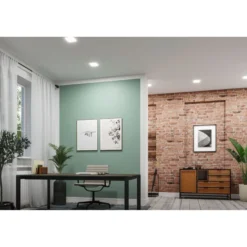 Upotettava LED-paneeli Paulmann VariFit Veluna Edge, IP44, 9x9cm, 6W, 4000K, valkoinen