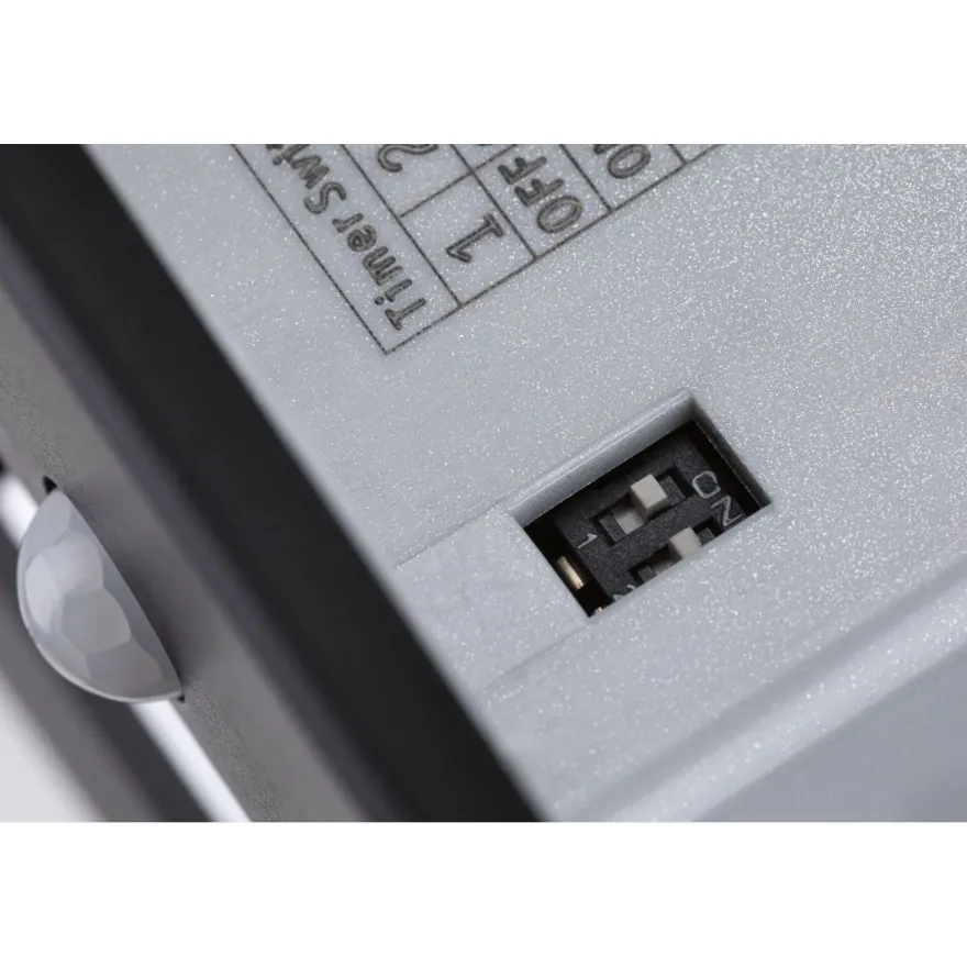 Upotettava LED-seinävalaisin Paulmann Edge Quadro 80x42mm 1.2W 25lm 2700K liiketunnistin