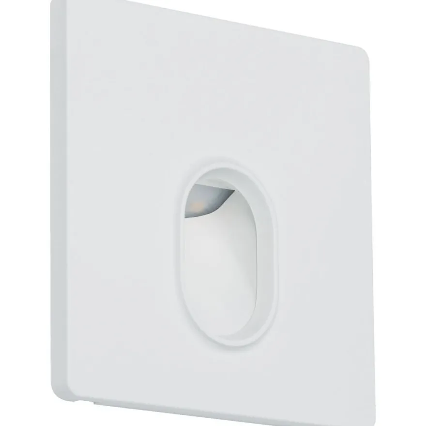 Upotettava LED-seinävalaisin Paulmann, 78x35mm, 1.7W, 65lm, 2700K, valkoinen