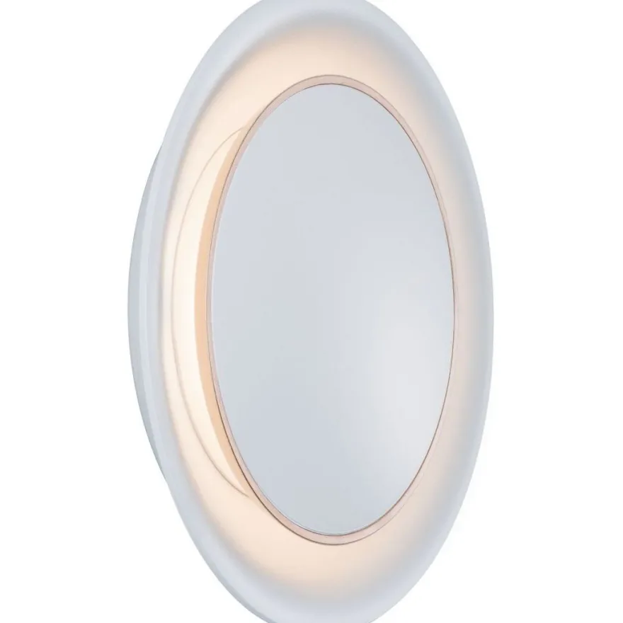 Upotettava LED-seinävalaisin Paulmann Neordic, Ø123mm, 2W, 30lm, 2700K, mattavalkoinen