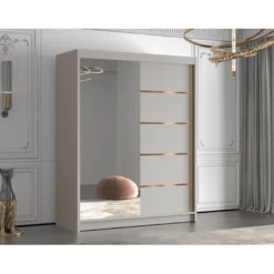 Vaatekaappi FLAVIO 150 III, eri värivaihtoehtoja