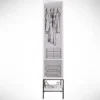 Vaatekaappi Linento Furniture Martin 1, 42cm, valkoinen