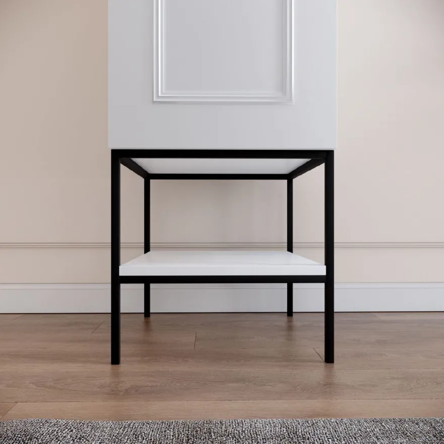 Vaatekaappi Linento Furniture Martin 1, 42cm, valkoinen