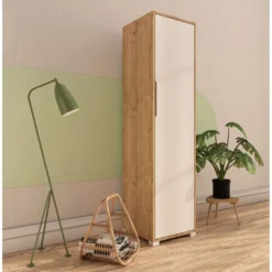 Vaatekaappi Linento Furniture Flora 47, 47x183cm
