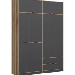 Vaatekaappi Linento Furniture Elina 185cm