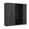 Vaatekaappi Linento Furniture Kate 4805, antrasiitti