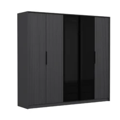 Vaatekaappi Linento Furniture Kate 4805, antrasiitti