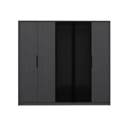 Vaatekaappi Linento Furniture Kate 4805, antrasiitti