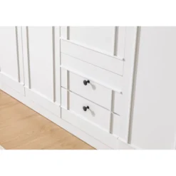 Vaatekaappi Linento Furniture Lia 52 210, valkoinen