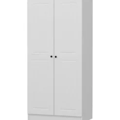 Vaatekaappi Linento Furniture Kale 210x90cm valkoinen