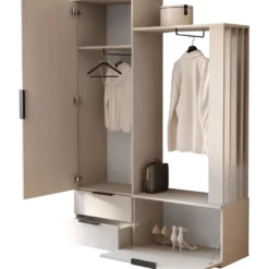 Vaatekaappi Nomla LAGOS 140, beige