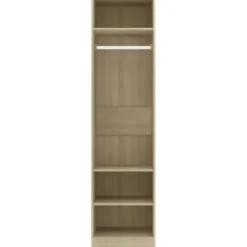 Vaatekaappi sonoma-tammi, 50cm, lastulevy