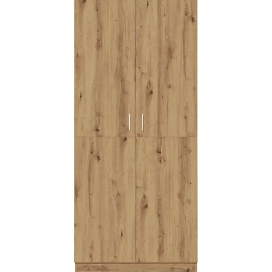 Vaatekaappi, 90x52x200 cm, eri värejä (99899)