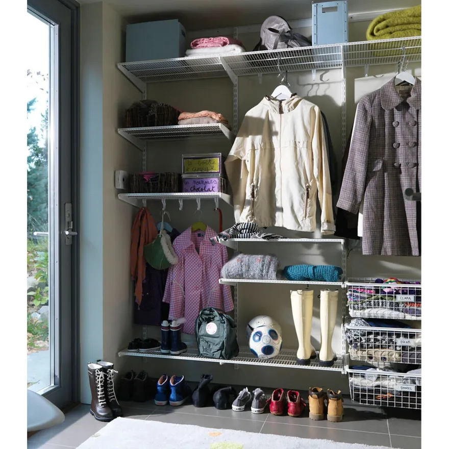 Vaateripustin Elfa 40 Classic, 387x11x188mm, kromi