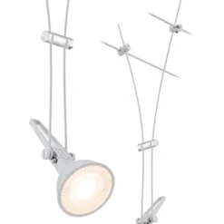 Vaijerivalaisin Paulmann CorDuo Comet, GU5.3, 12V, himmennettävä, eri värejä