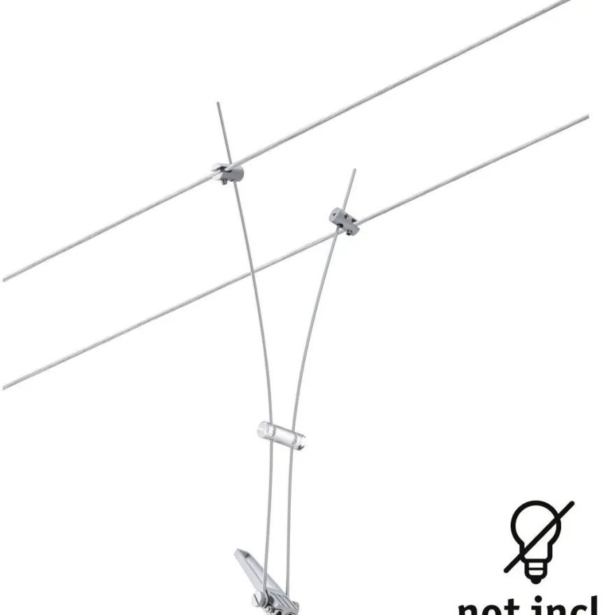 Vaijerivalaisin Paulmann CorDuo Comet, GU5.3, 12V, himmennettävä, eri värejä