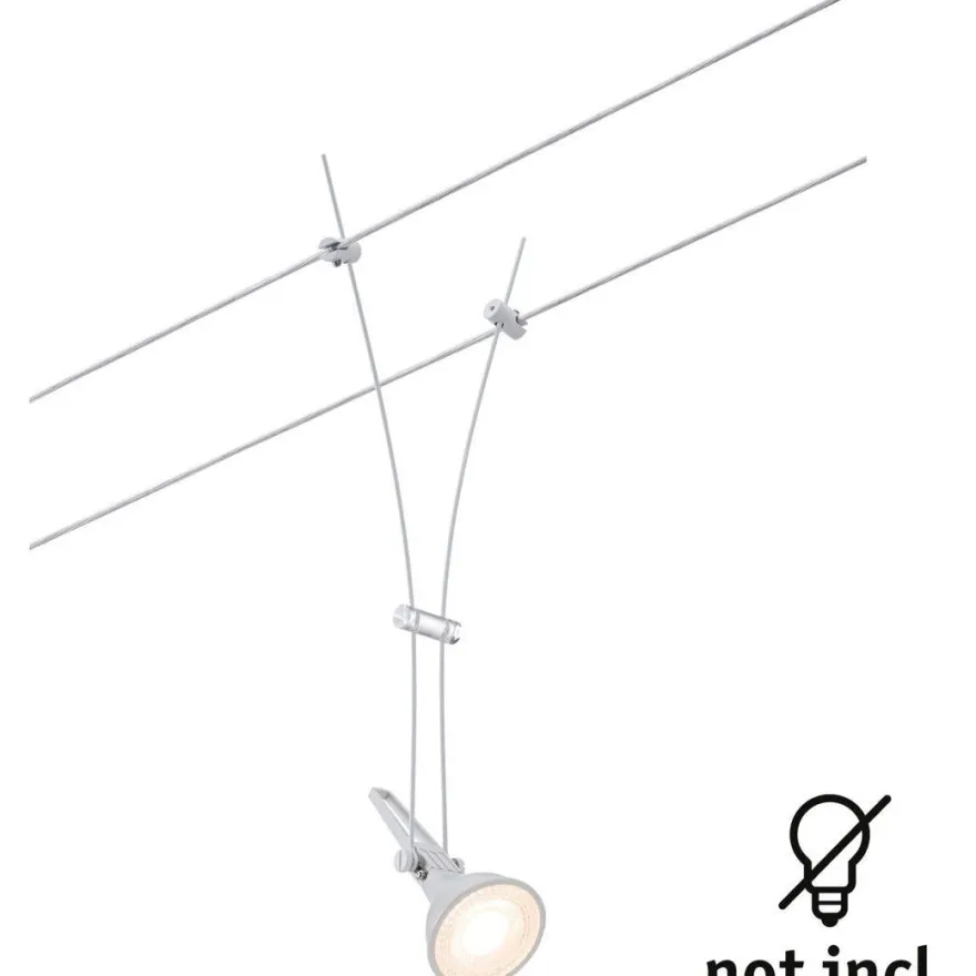 Vaijerivalaisin Paulmann CorDuo Comet, GU5.3, 12V, himmennettävä, eri värejä