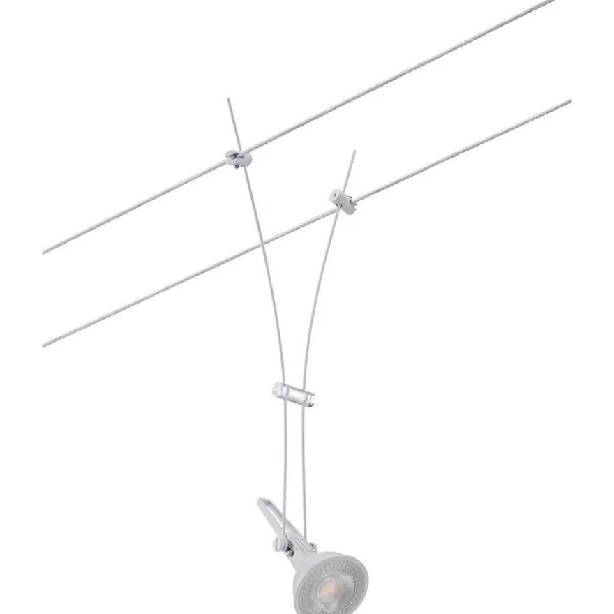 Vaijerivalaisin Paulmann CorDuo Comet, GU5.3, 12V, himmennettävä, eri värejä