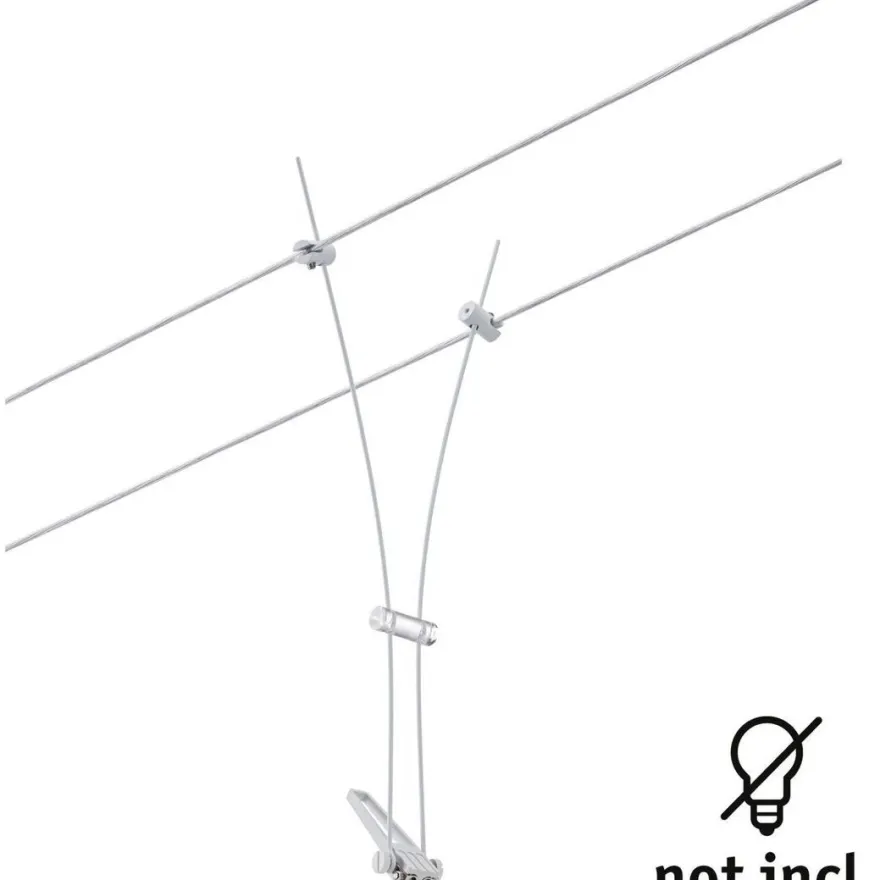 Vaijerivalaisin Paulmann CorDuo Comet, GU5.3, 12V, himmennettävä, eri värejä