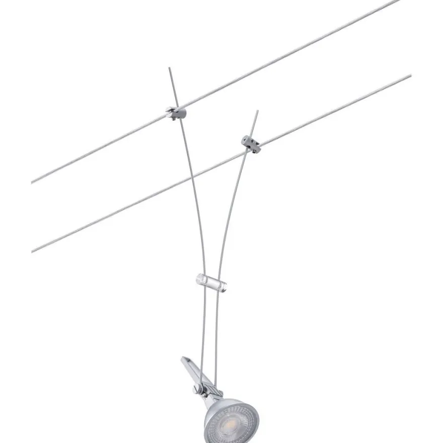 Vaijerivalaisin Paulmann CorDuo Comet, GU5.3, 12V, himmennettävä, eri värejä