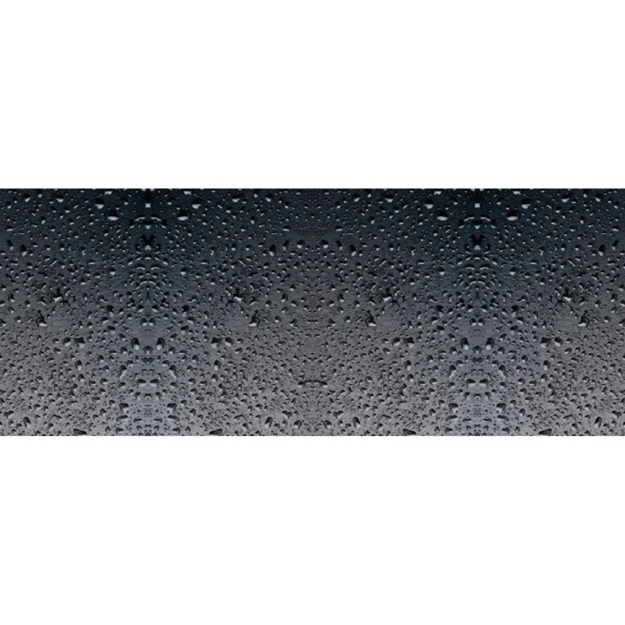 Valokuvatapetti Quattro Drops 8-osainen 372x280cm, harmaa
