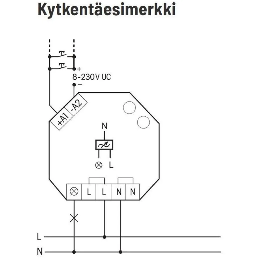 Valonsäädin/painikehimmennin Eltako, EUD61NPN-UC