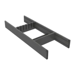 Veitsilaatikko Beslag Design Flex Basic, 200x473mm, harmaa