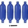 Veneen lepuuttaja, 4 kpl, sininen, 58,5x16,5 cm, PVC