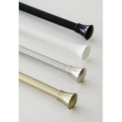 Verhotanko Hasta Vega Ø16/19mm, 130-240cm, valkoinen