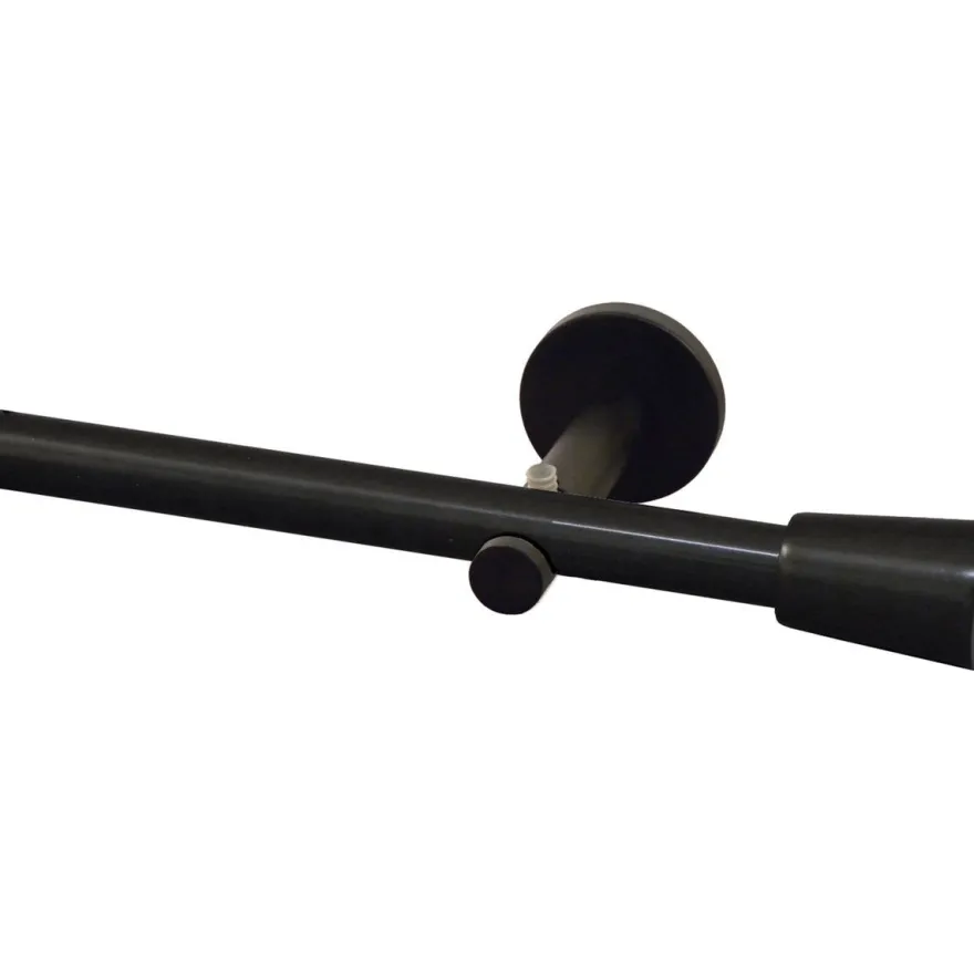 Verhotanko Pisla Tivoli, Ø13mm, 165-300cm, musta