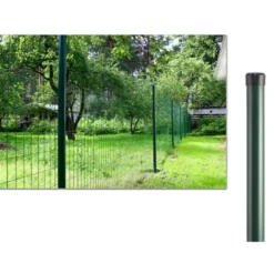 Verkkoaidan tolppa, pyöreä, korkeus 170cm