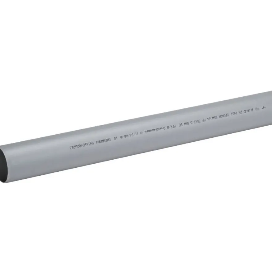 Viemäriputki SN8 muhviton 75x4000, harmaa