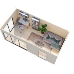 Vierasmaja Palmako Andrea, sis.liukuovet 17,1 m² FR44-6030