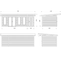 Vierasmaja Palmako Aurelia 19,2 m2