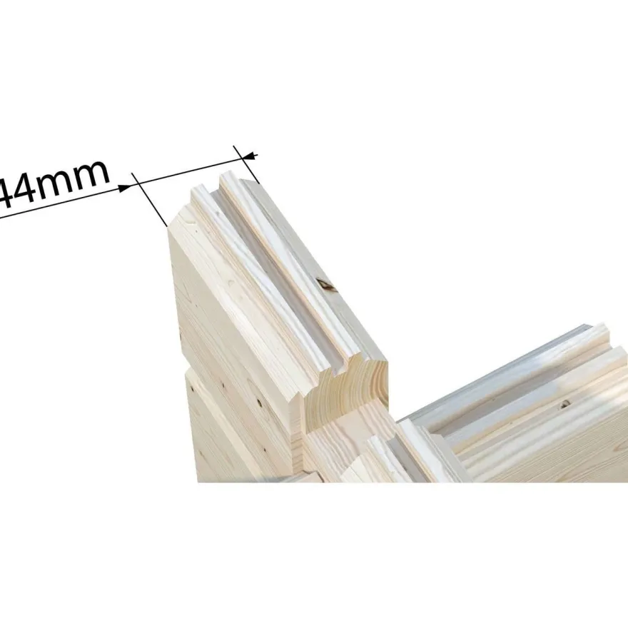 Vierasmaja Palmako Ines, sis. tuplalasilla liukuovet 13,7 m² FR44-5032-4