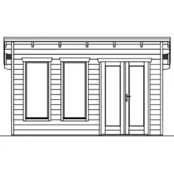 Vierasmaja Skan Holz Ostende 3, 12m²
