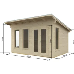 Vierasmaja Skan Holz Ostende 3, 12m²