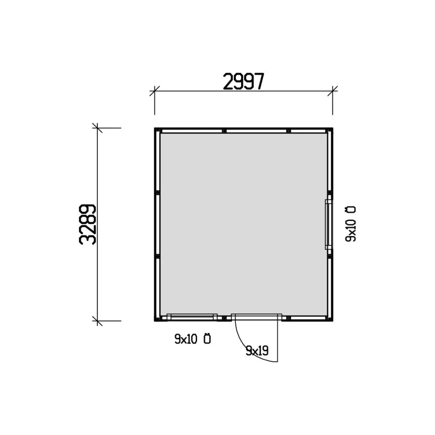 Vierasmaja Vibostugan Alicia 9.8m²