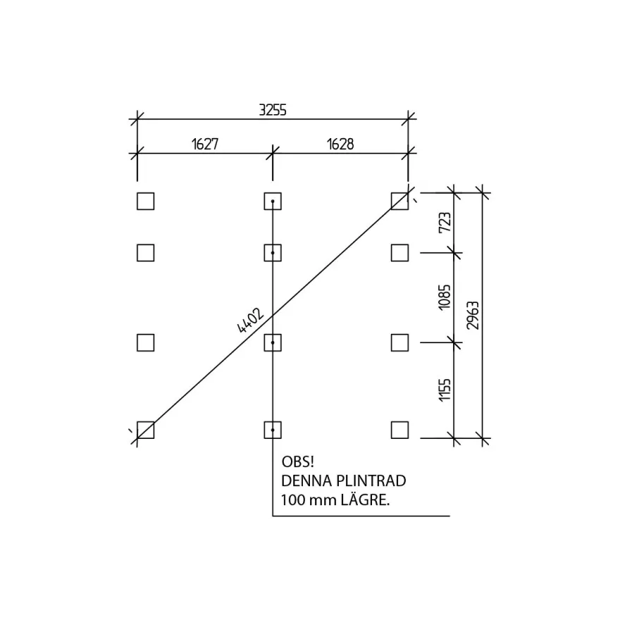 Vierasmaja Vibostugan Alicia 9.8m²