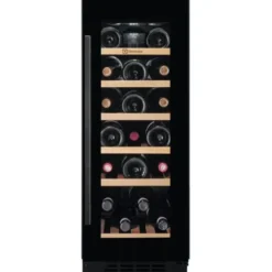 Viinikaappi Electrolux 500 EWUS020B5B, 29.5cm, 1 lämpötila-alue, integroitava, musta