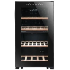 Viinikaappi la Sommeliere lS512ZBLACK, 48cm, 2 lämpötila-aluetta, vapaasti seisova, musta