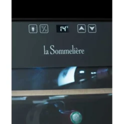 Viinikaappi la Sommeliere 28SILENCE, 45cm, 1 lämpötila-alue, vapaasti seisova, musta